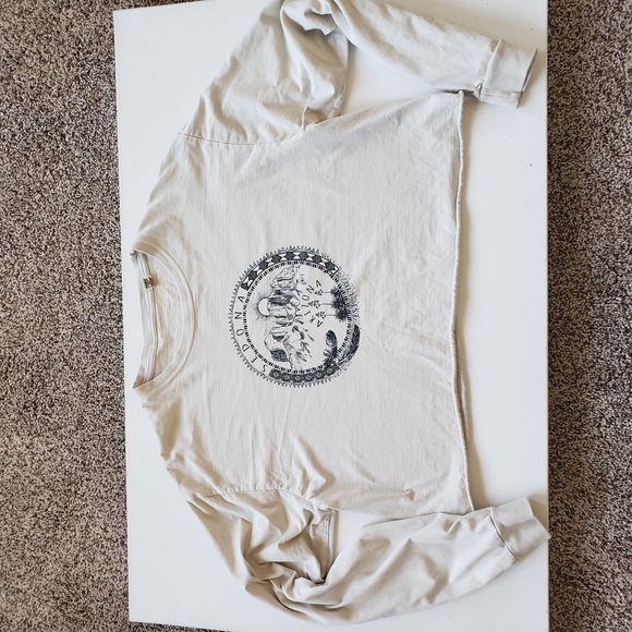 Sedona Arizona Long Sleeve Croptop Destination Travel Exercise Workout Shirt #21 - Picture 4 of 7